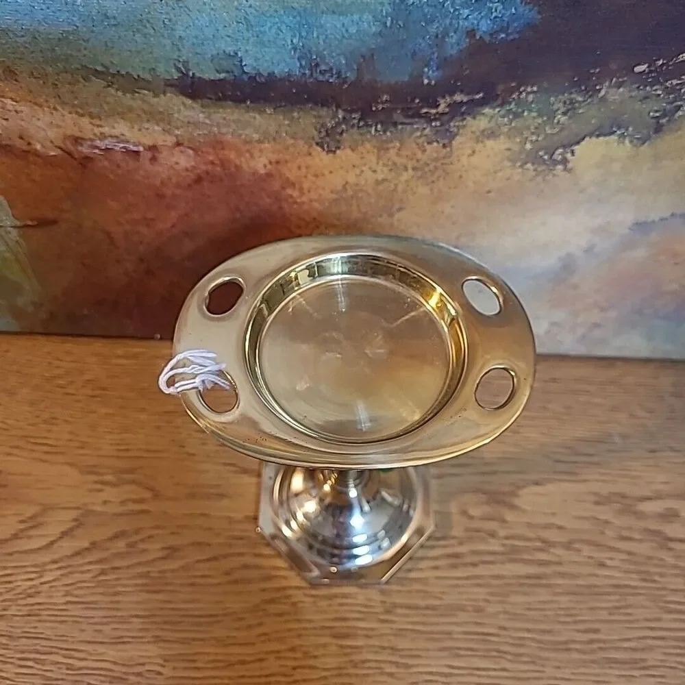 Allied Brass Vanity Top Tumbler Toothbrush Holder Polished Brass